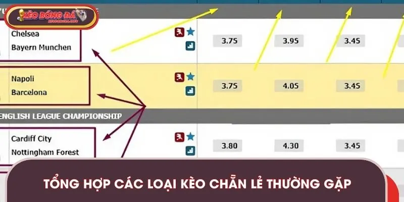 Tùy vào diễn biến trận đấu để bắt kèo thành công